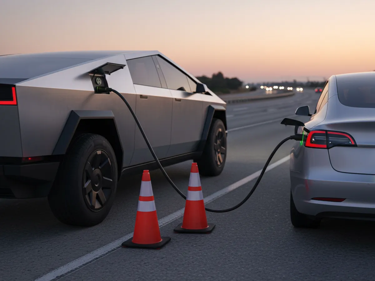 EV Roadside detail work by a local operator in the Puget Sound region